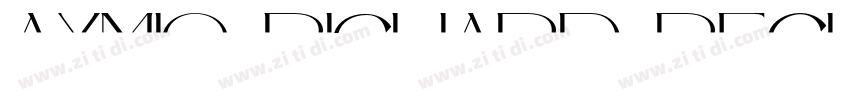 Axmiq Richard Regula字体转换
